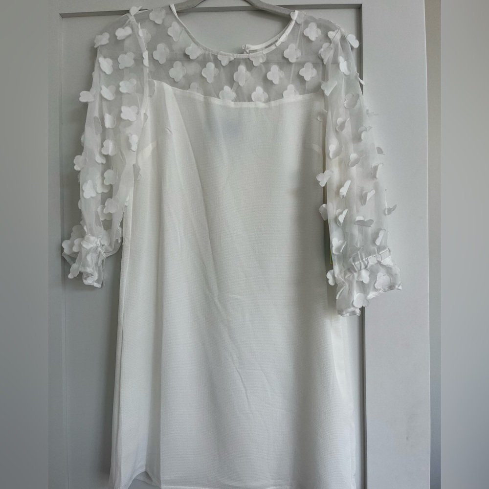 White Cece dress size XS